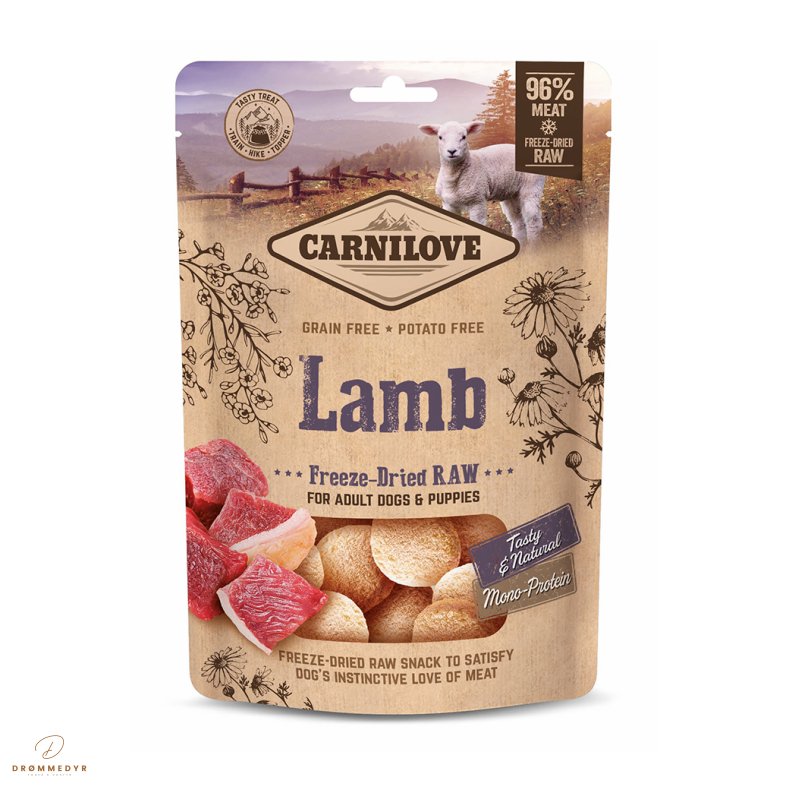 Carnilove Godbidder Freeze-Dried Raw Snacks Lam 60g
