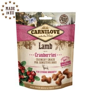 Carnilove Godbidder Crunchy Snack Lam & Tranebr 200 g