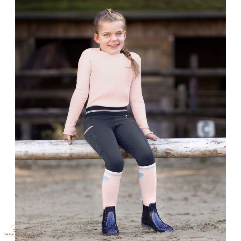 Lucky Merle Long Sleeve Shirt, kids, pale pink