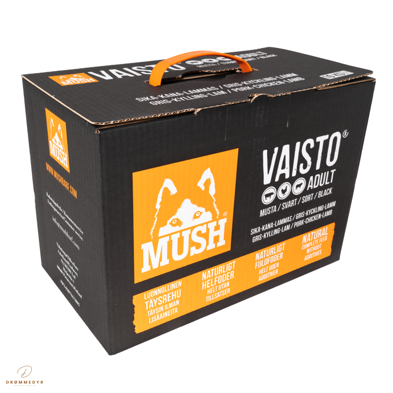 MUSH - Gris, Kylling, Lam 10 Kg