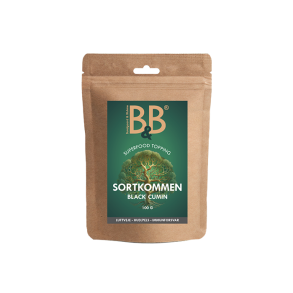 B&B Sortkommen - Superfood topping 100gr