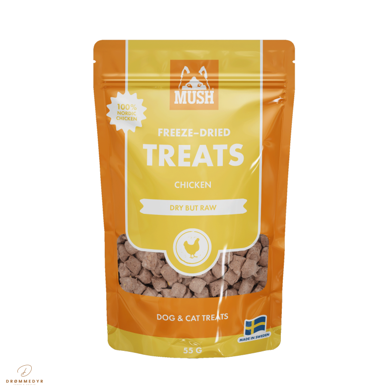 MUSH Treat Kylling 55 Gram.