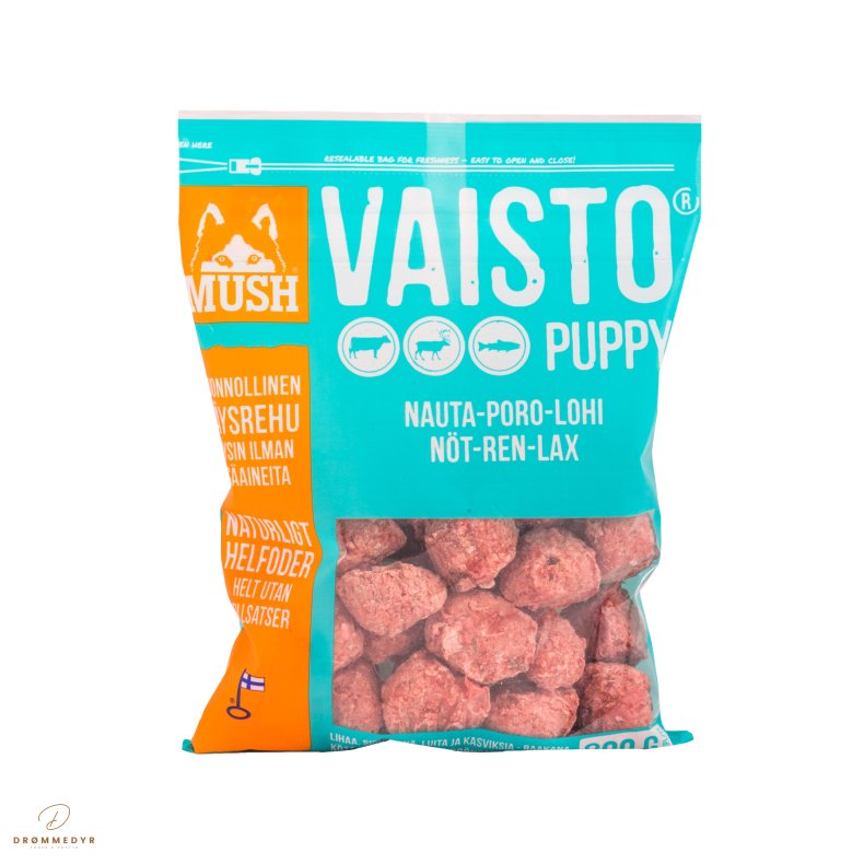 MUSH Puppy - Okse Laks 800 Gram