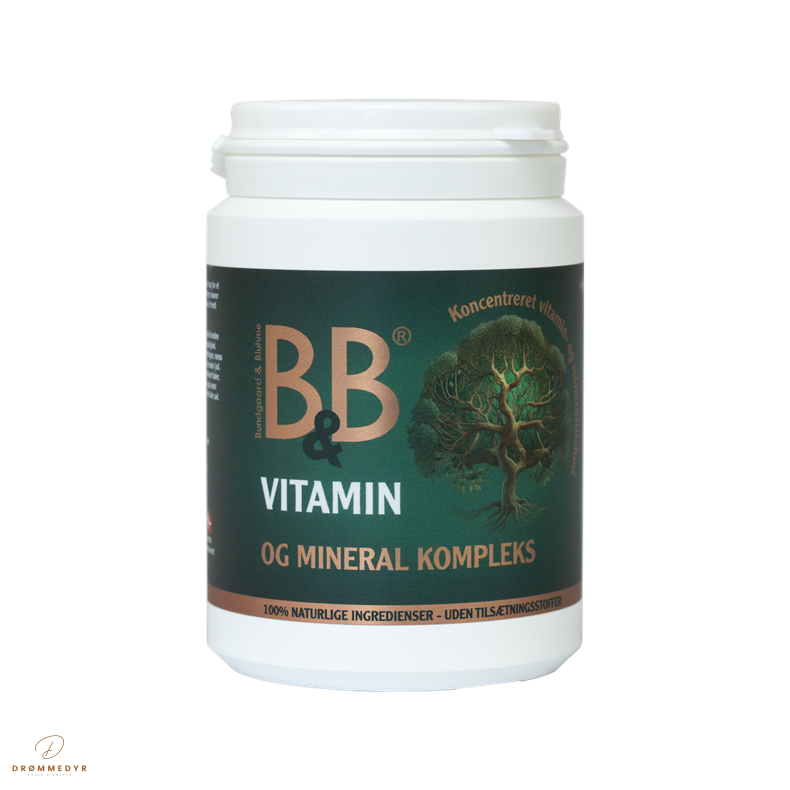 B&B Vitamin og Mineral kompleks 150 g